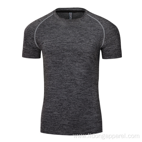 Men Breathable Quick Dry Running Gym T Shirt